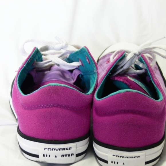 Converse All Star pink purple blue color block - Picture 4 of 8